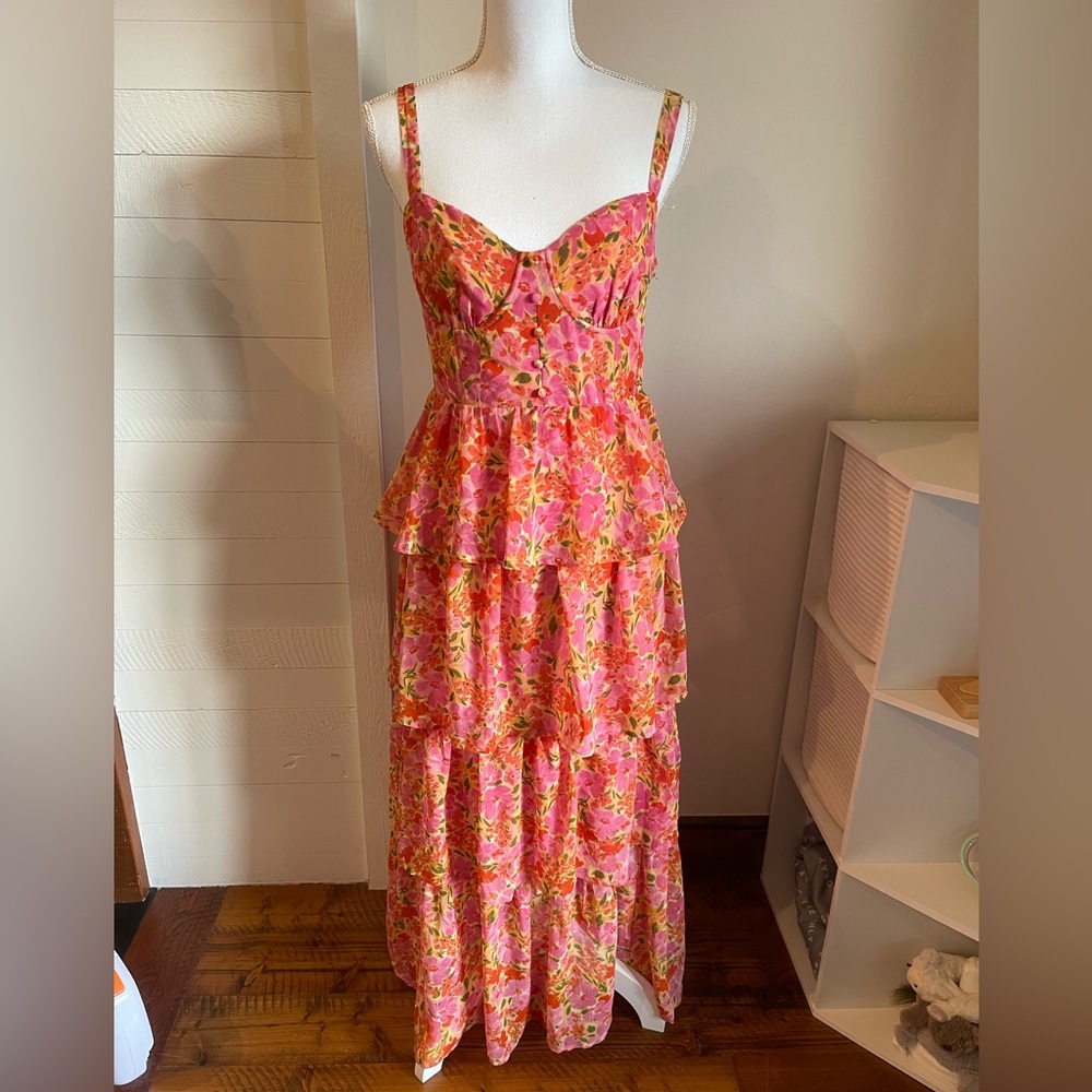 ASTR Floral Dress